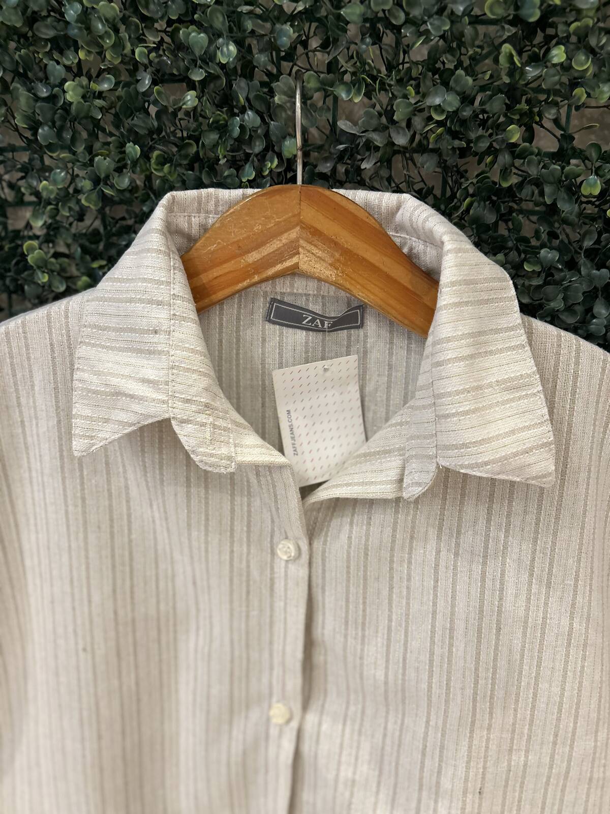 Chaqueta Irati Lino Rayas