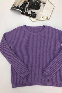 Sweater Doble Trenza Redondo - 