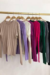 Sweater Trenza Gruesa