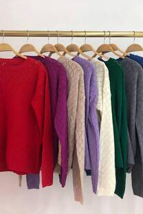 Sweater Calado Rombos - 