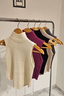 Sweater Polera Musculosa - 