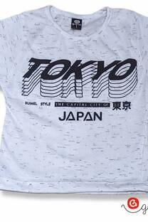 Remera bb mc jersey jaspeado TOKIO - 