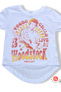 Remera nena mc + larga en cola WOODSTOCK - 