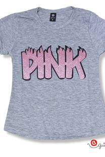 Remera nena mc c aplique PINK - 