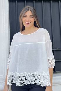 Blusa Con Guipiur vt1232 - 