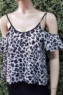 Musculosa animal print - 