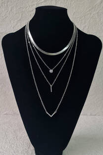 COLLAR MULTIPLE CON ZIRCONIA - 