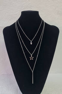 COLLAR TRIPLE CON DIJES - 