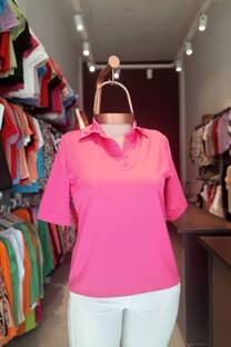 Blusa sedita con cuello - 