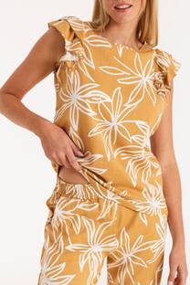 SHEIN BAE Falda amarillo flúor de satén, Mode de Mujer