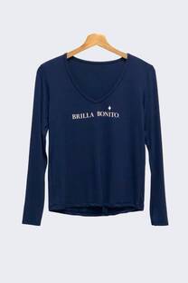 Remera ML Diana Modal Liso - Brilla Bonito - 