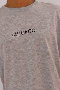 Remera Oversize Chicago  - 