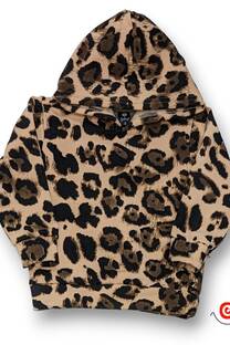 Buzo beba c capucha ANIMAL PRINT - 