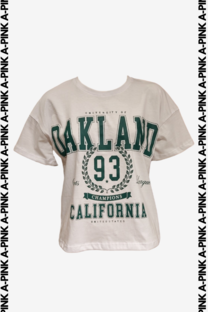 REMERA JERSEY ESTAMPADO OAKLAND