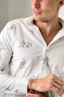 Camisa Estampada Poplin - 