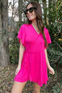 Vestido BOUSAT cruzado creppe  - 