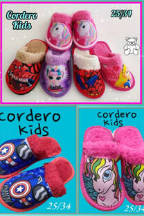 Pantufla personaje corderito-venta por docena - 