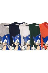 Remera manga corta Sonic  - 