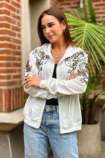 Campera salas lentejuelas (ruk276) - 