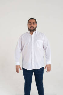 Camisa-Hombre Lisas Talle Especial  - 