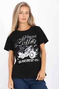 Art 2839 Remera estampa SEE YOU LATER - 