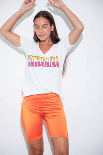 Remera nirvana multicolor V - 