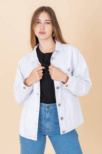 Campera Oversize Blanco - 