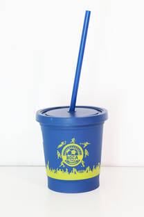 Vaso con sorbete BOCA. - 