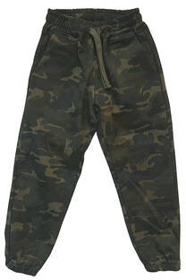 Jogger Gabardina Camuflado Talle 8-10-12 - 