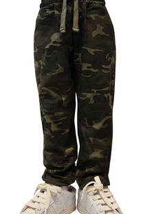 Jogger Juvenil Gabardina Camuflado Talle 14 y 16 - 