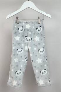 Pantalon Bebe Peluche Panda y Estrella