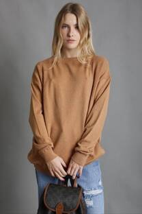 Sweater de bremer con relieve en los hombros - 