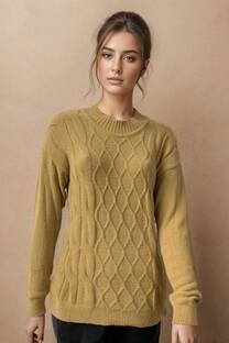 Sweater trenzado de Mink   - 