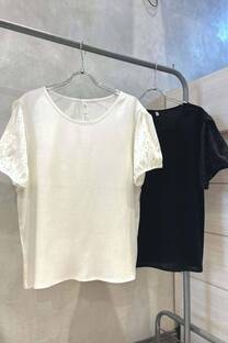 BLUSA BERTA - LINO Y BRODERIE