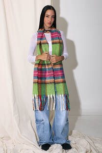 Bufandon de lana sintética - 40 x 190 cm - 