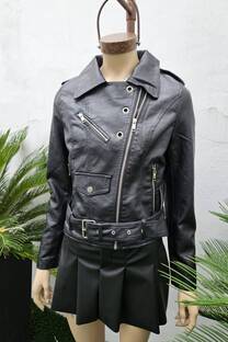 Campera cuero cinto - 