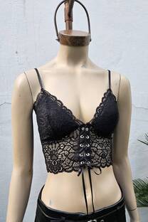 Corset encaje bretel - 