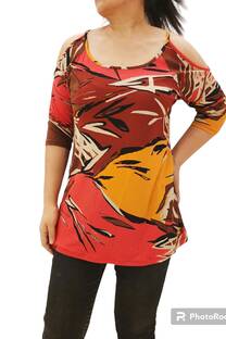 Remera 3-4 modal viscosa homb - 