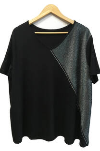 Remera EvaséS Lurex - 