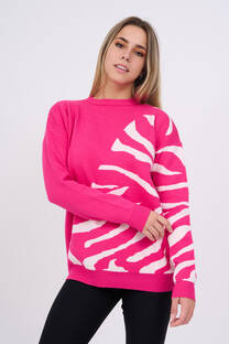 Sweater Mitad Animal Print - 