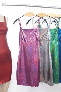 Vestido brillo al cuerpo - 