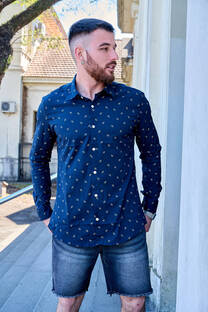 Camisa semi oversize estampada 7 - 