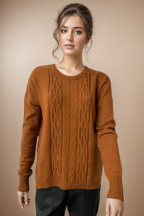 Sweater trenzado de Bremer    - 