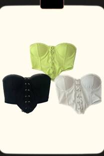 CORSET CROSS RIB - 