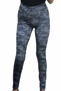 Calza lycra chupin camuflado verde militar - 