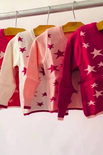 SWEATER BEBA STAR DE HILADO CON LYCRA - 