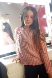 SWEATER ALICE DESFLECADO FRISADO - 