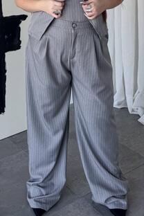 Pantalon sastrero rayado - 