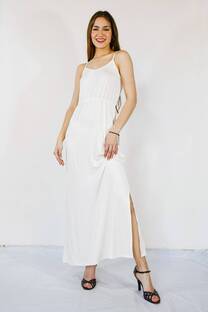 Vestido modal largo - 