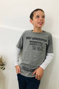 REMERA GENERATION  DE ALGODON PEINADO 30/1  - 